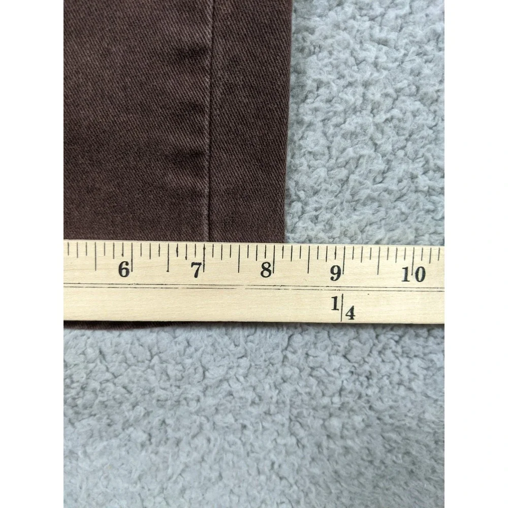 Banana Republic Slim Fit Jeans Mens 36X30 (36x28) Brown Denim Zip Fly Straight